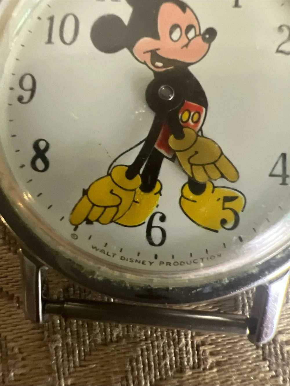 Vintage Mickey Mouse Watch - No Strap - Does Not Run